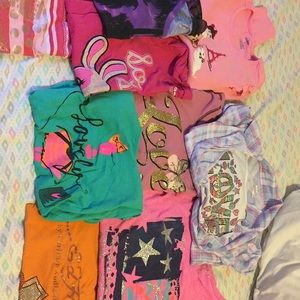Girls shirts bundle